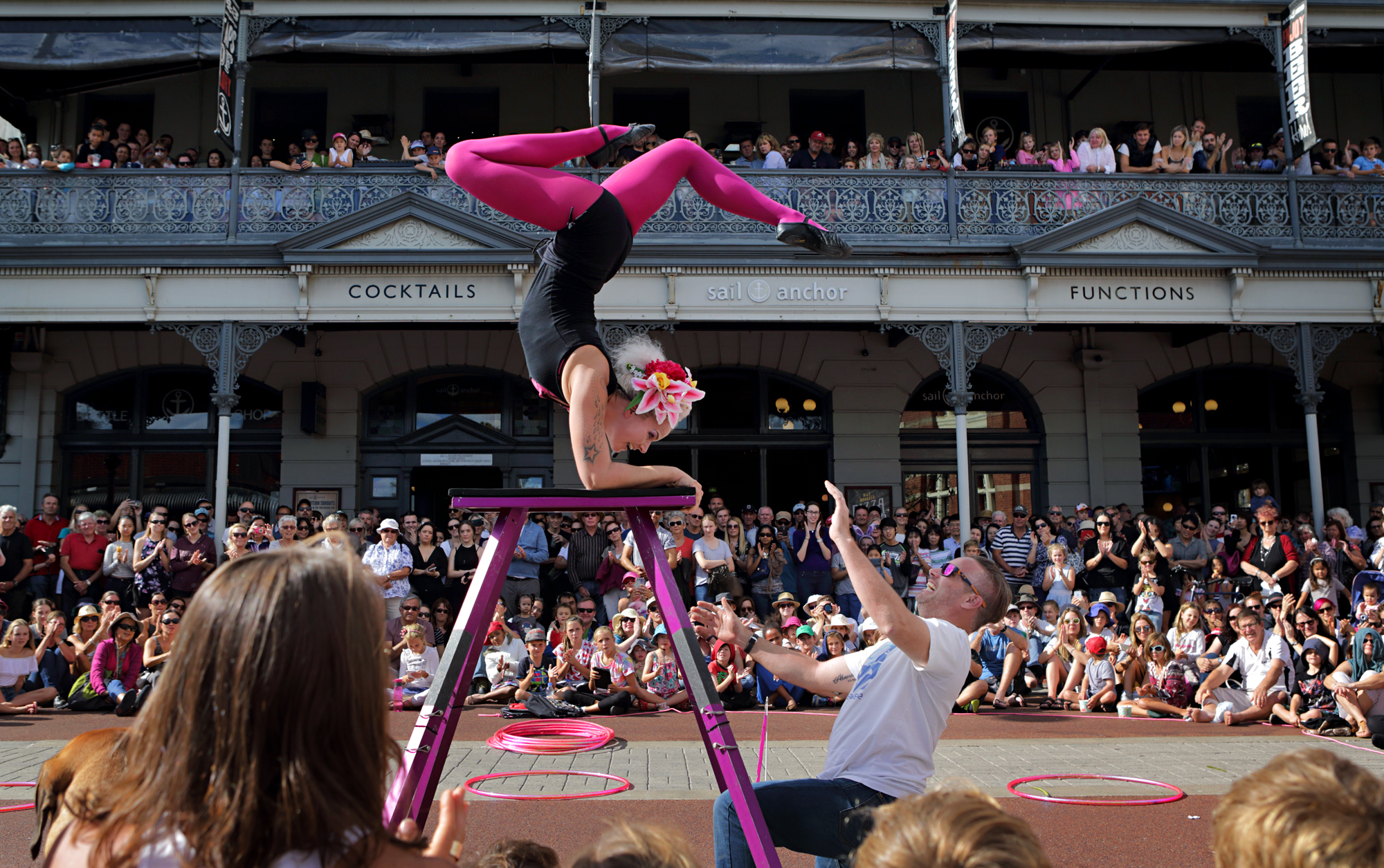 Prahran Square Cirucs and Street Arts Spectacular