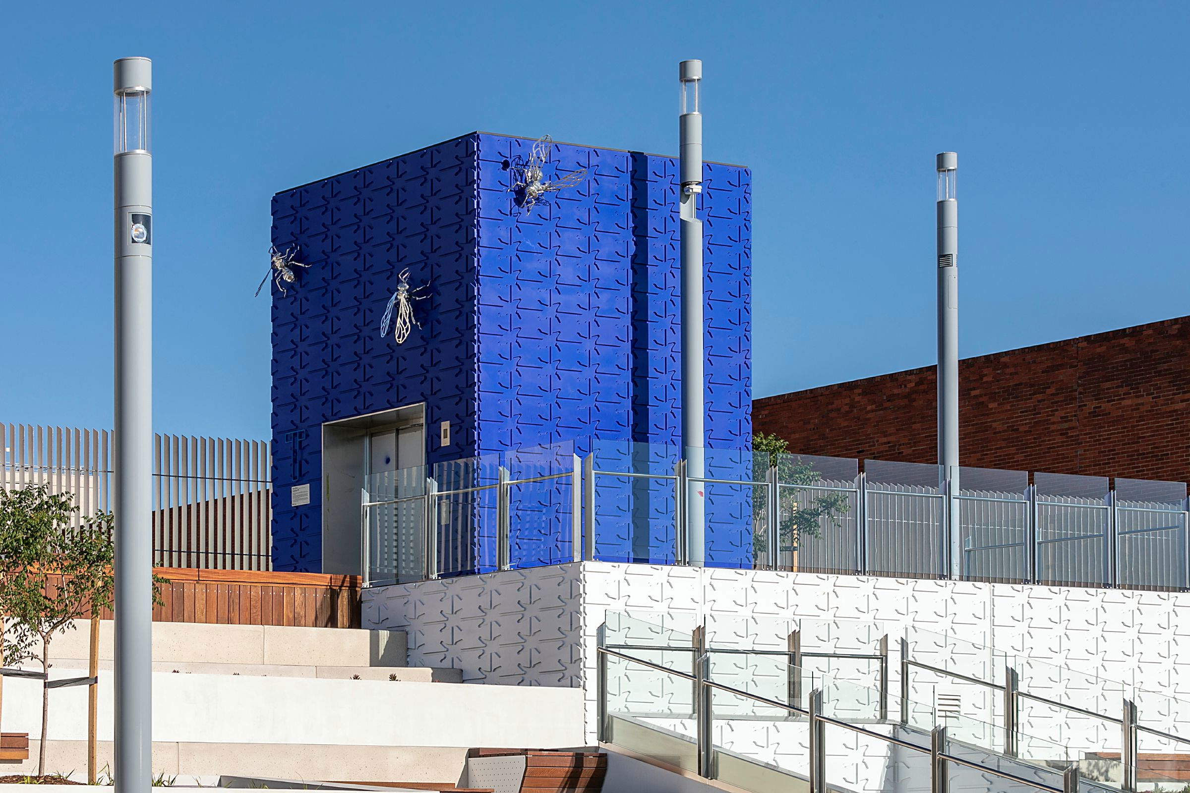 murnalong artwork by Dr. Fiona Foley at Prahran Square