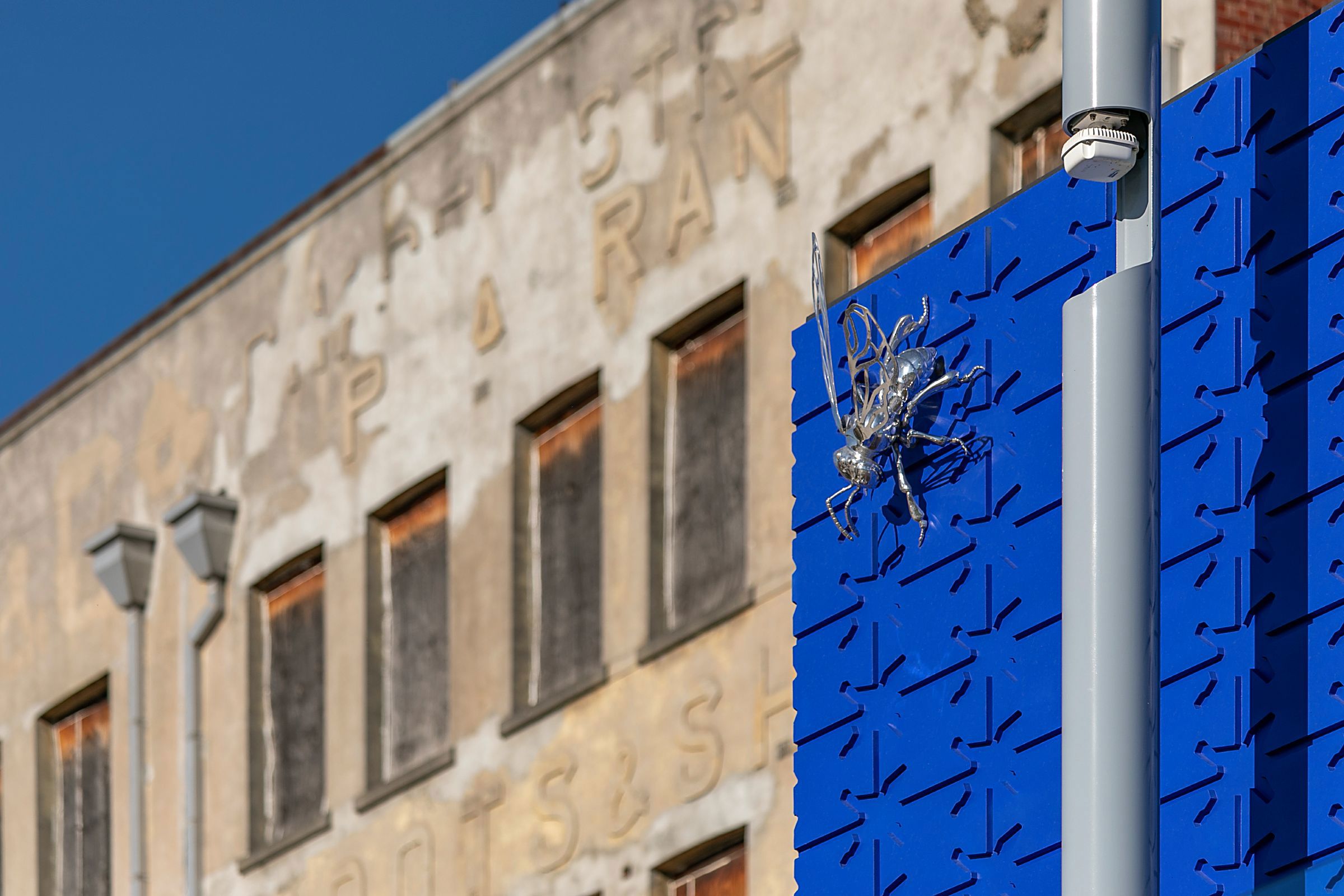 murnalong artwork by Dr. Fiona Foley at Prahran Square