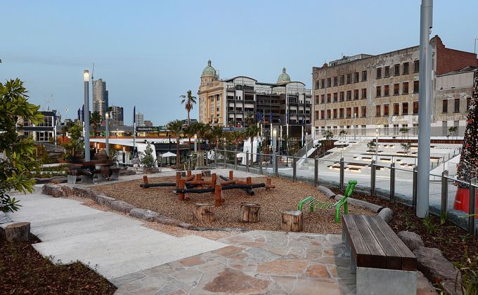 Children's Play at Prahran Square