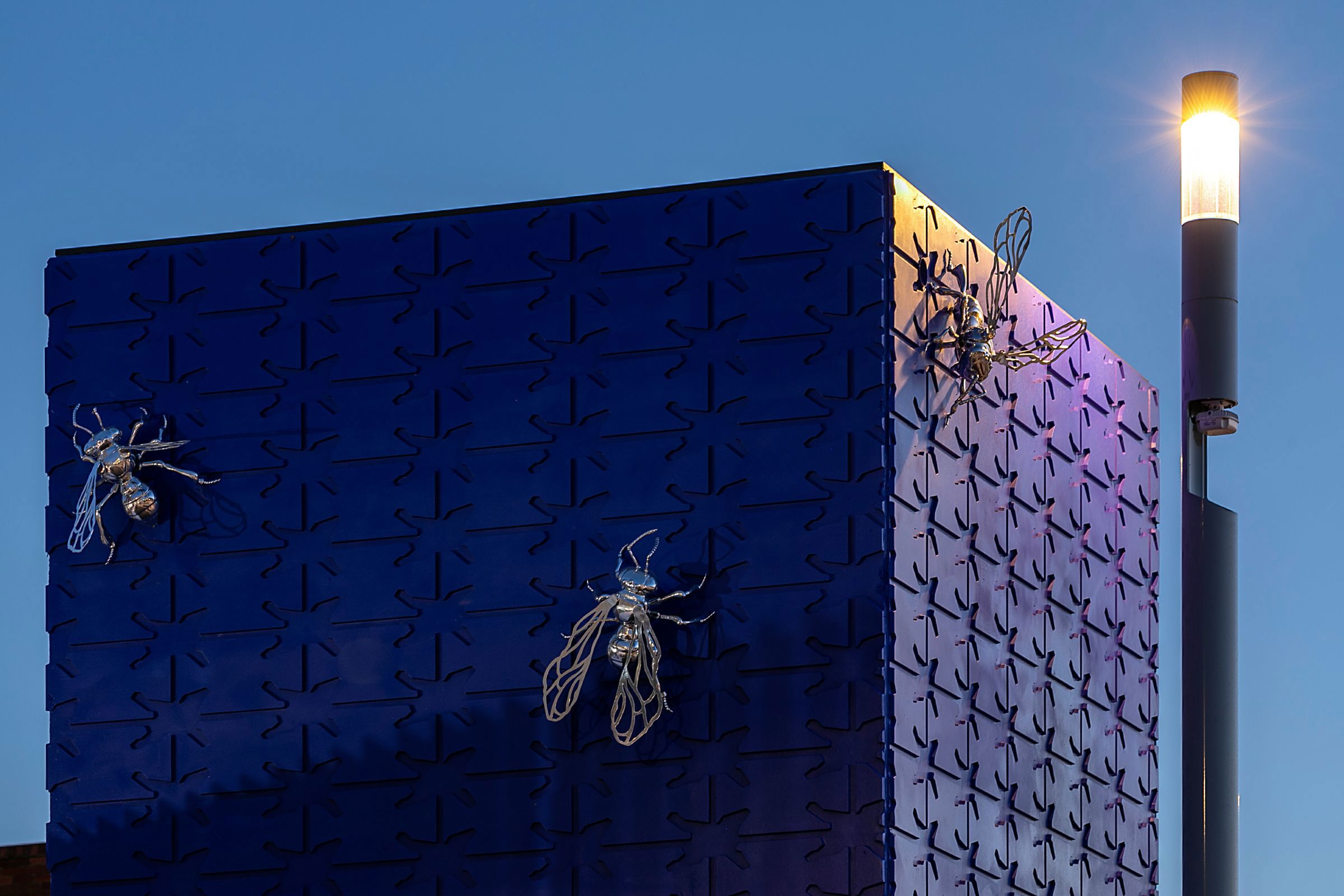 murnalong artwork by Dr. Fiona Foley at Prahran Square