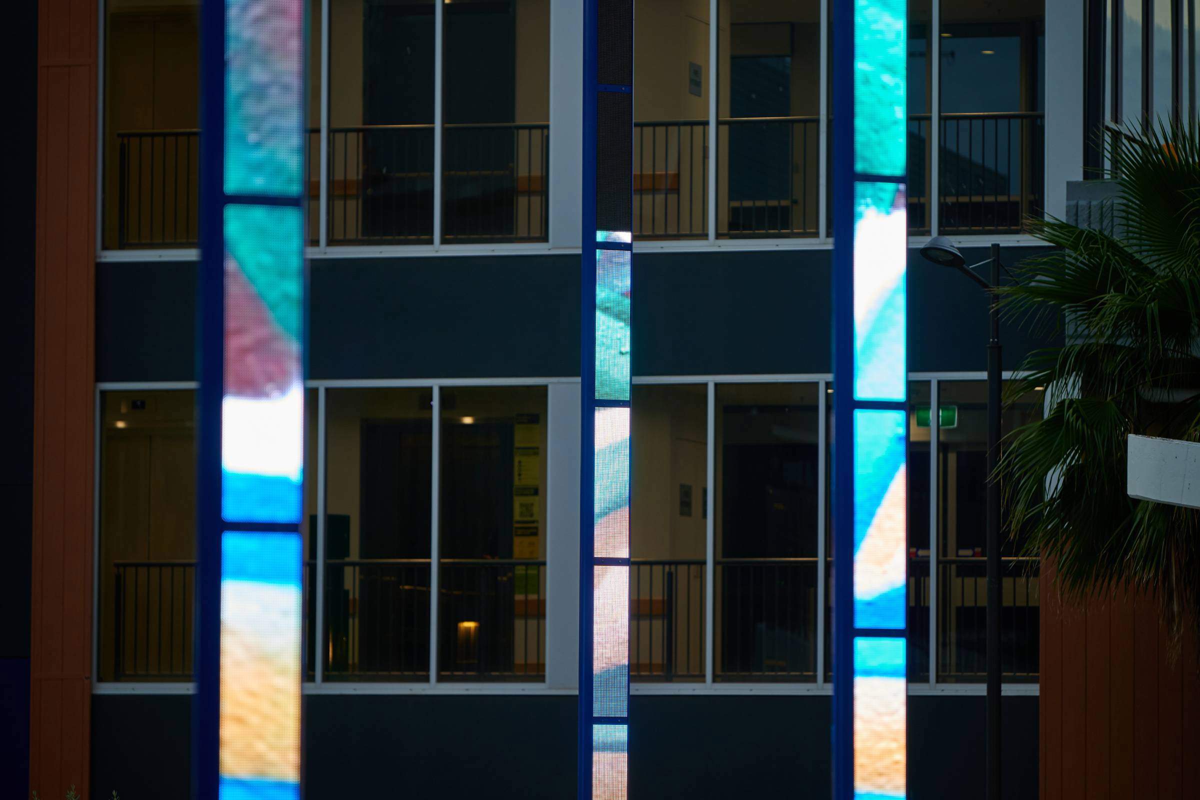 The Pipes Digital Artwork at Prahran Square | © RAMUS